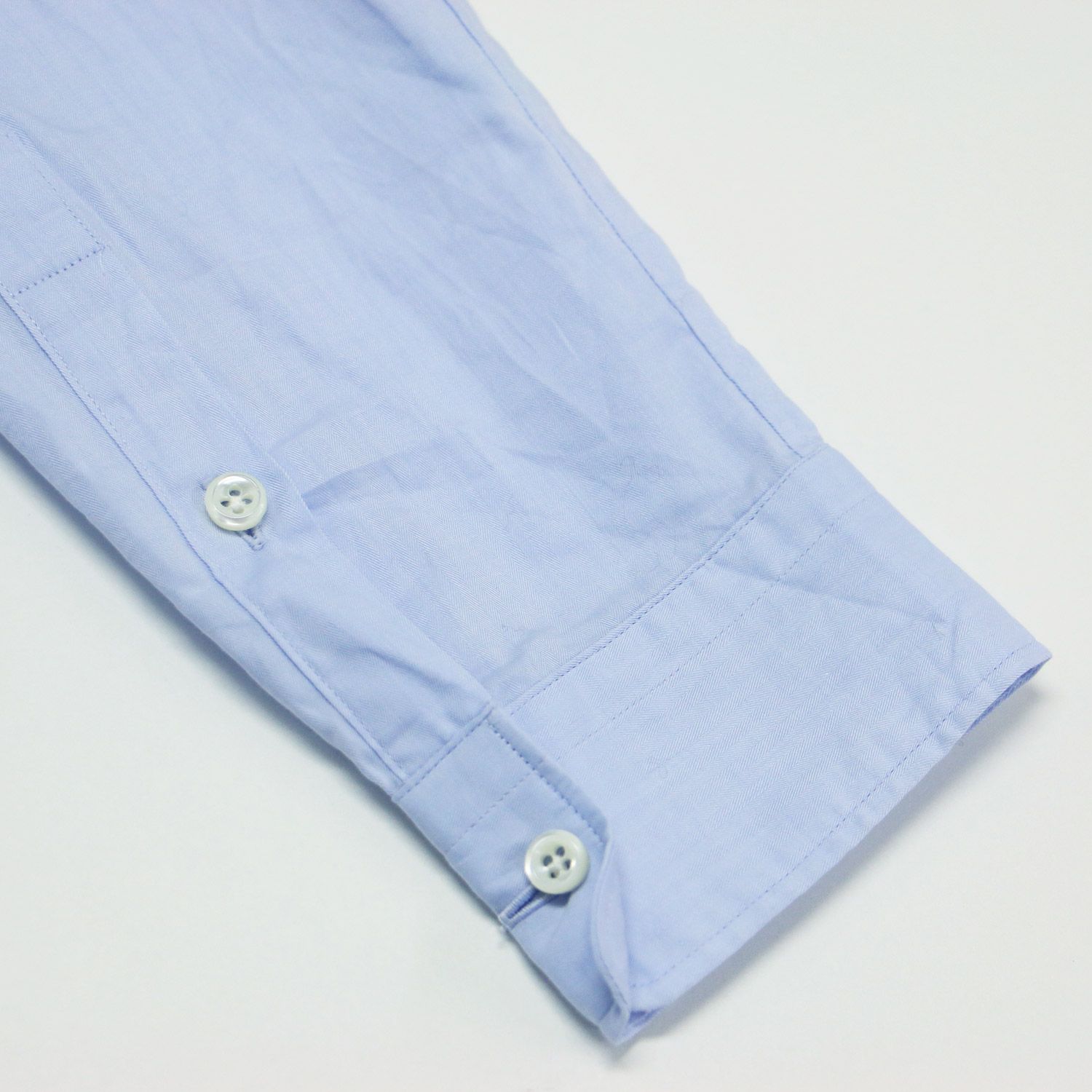 極美品 ドゥーズィエムクラス 25SS WASHED NORMAL SHIRT Deuxieme Classe ドゥーズィエム クラス シャツ ブルー サイズ:FREE