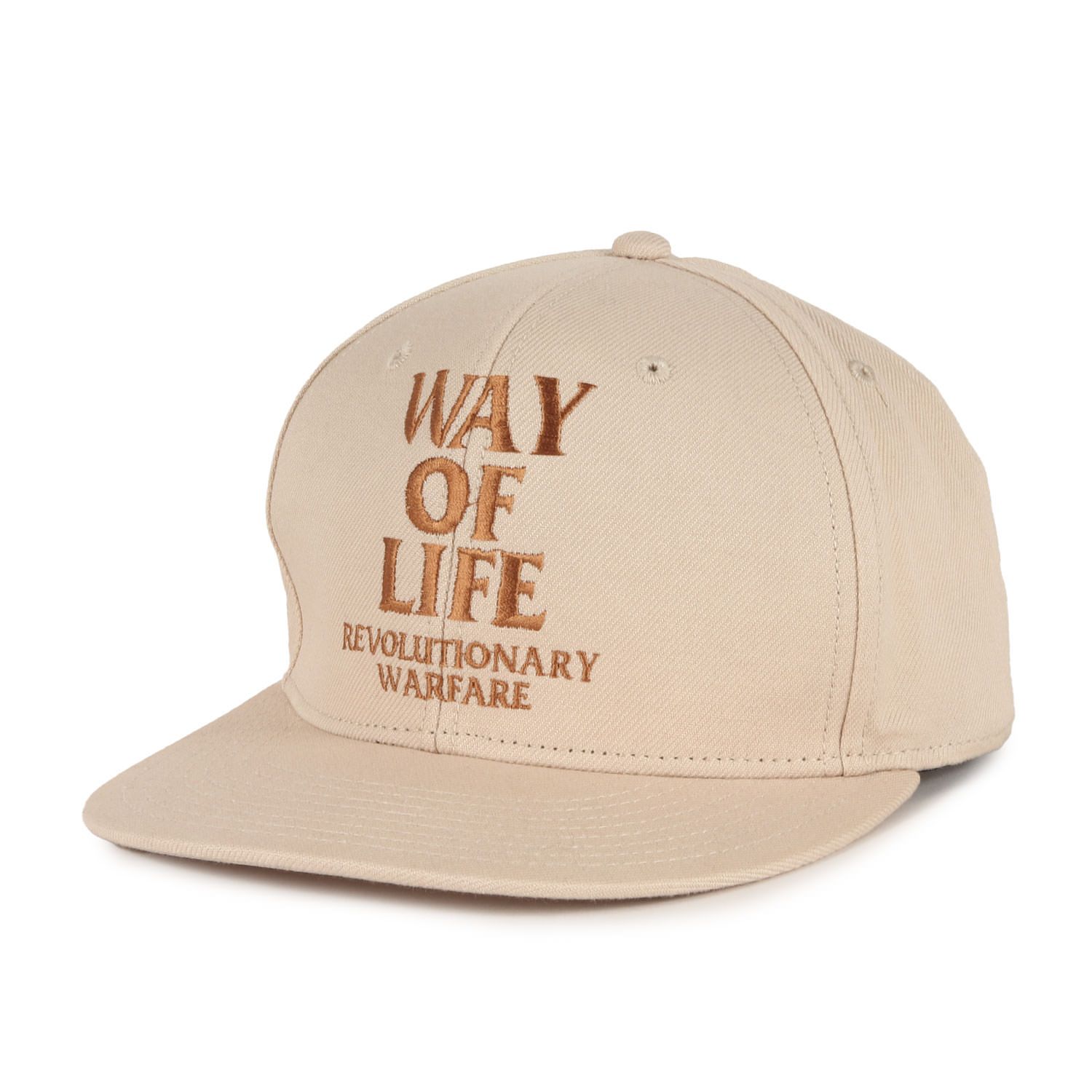 rats way of life キャップ ベージュ 美品】RATS ラッツ キャップ | 22SS WAY OF LIFEロゴ 6パネルキャップ