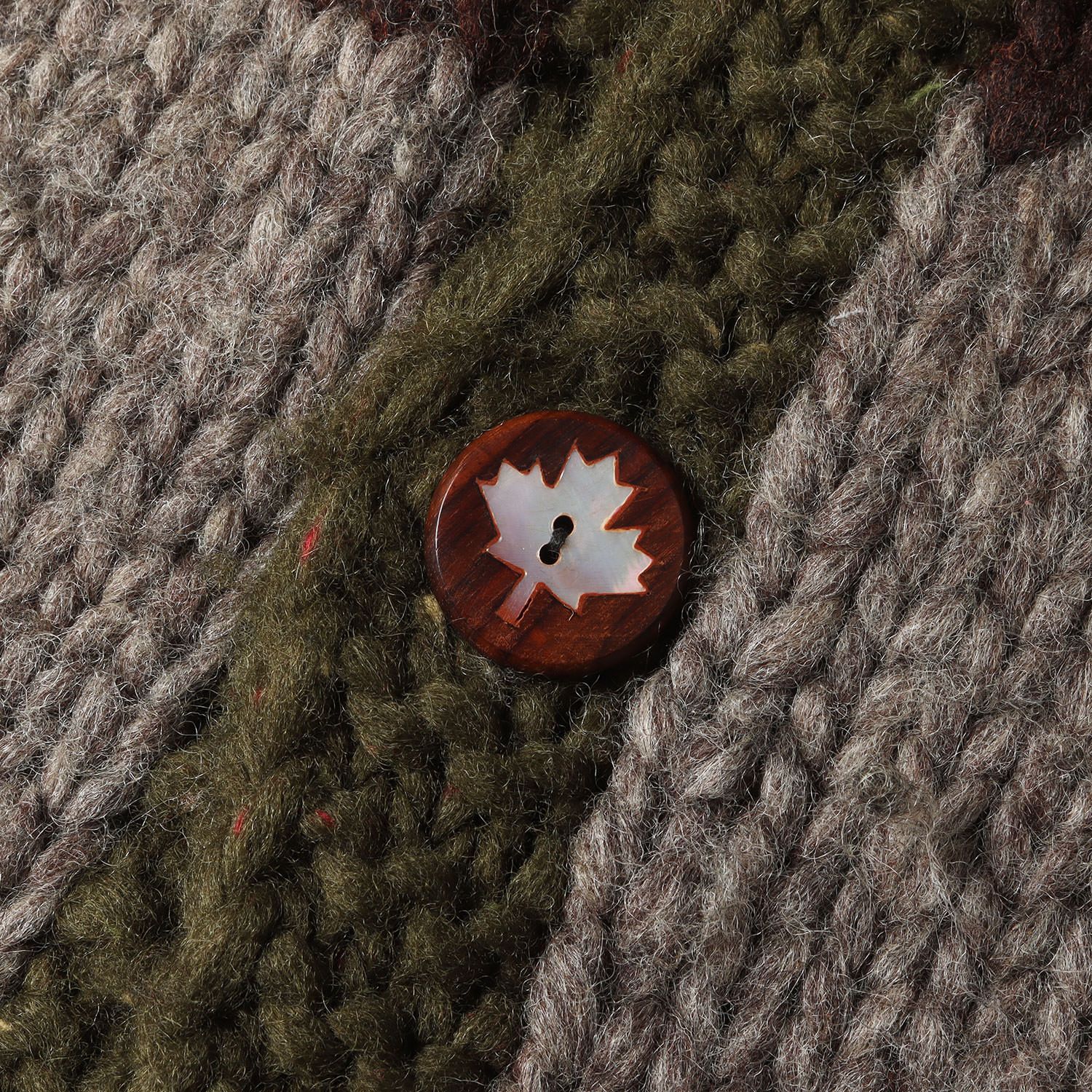 美品】THUNDERBIRD サンダーバード カウチン カーキ サイズ:XL相当