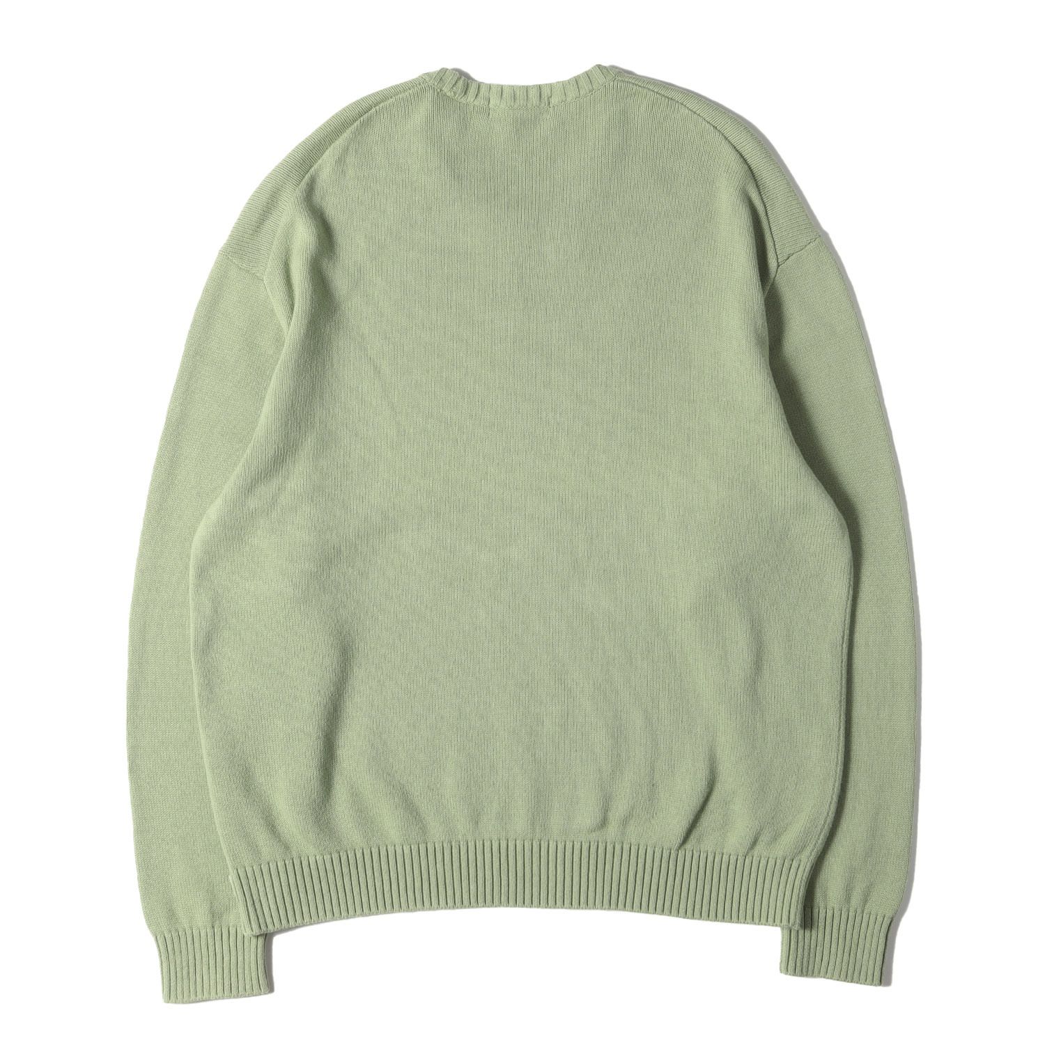 美品】Supreme シュプリーム ニット ダスティーグリーン サイズ:M 