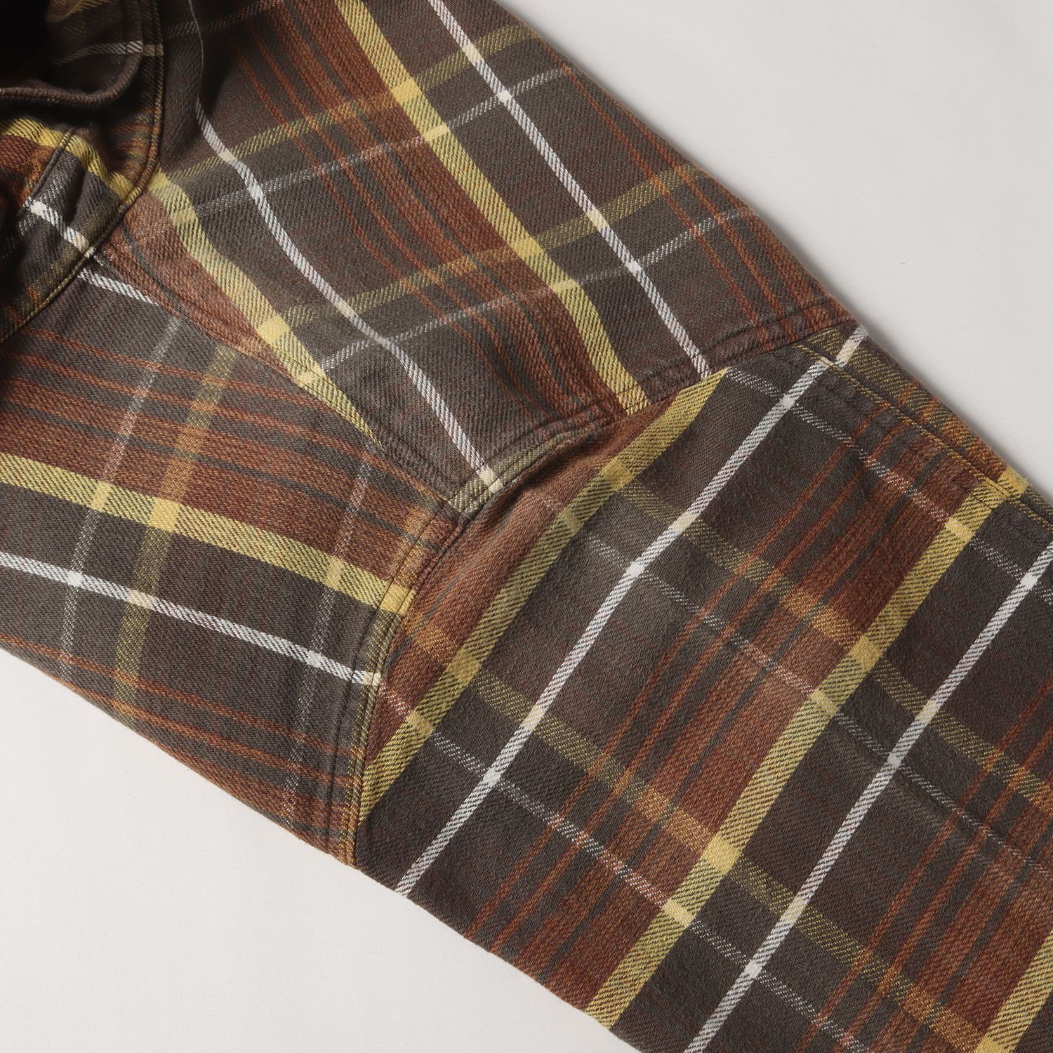 ブラウン　チェック　tenderloin テンダーロイン ブラウン チェック tenderloin テンダーロイン テンダーロインシャツ