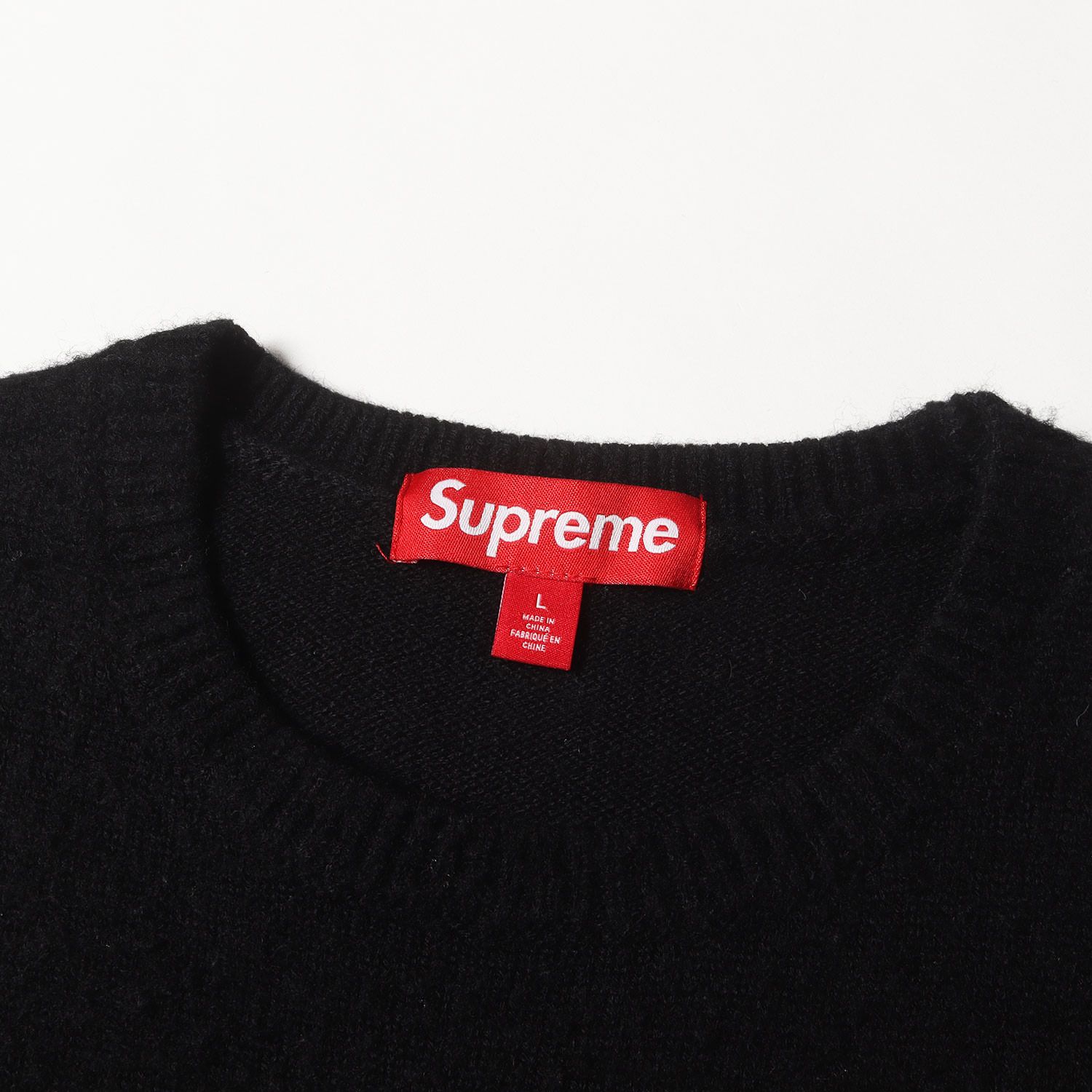 Supreme シュプリーム ニット ブラック 黒 サイズ:L | 21AW ブランド