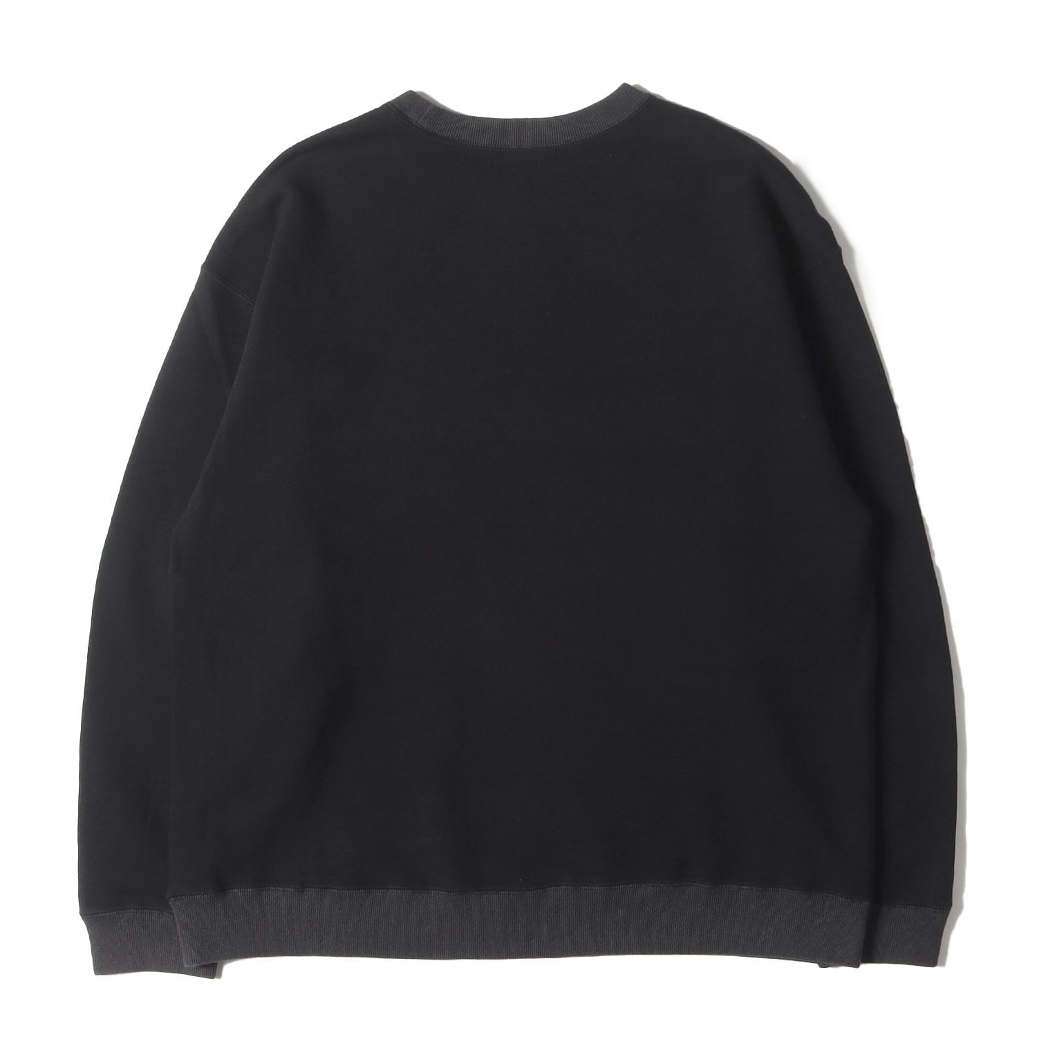 STEVEN ALAN スティーブンアラン スウェット ブラック 黒 サイズ:M 