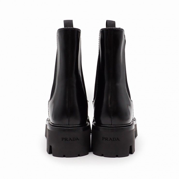 未使用品 PRADA プラダ ショートブーツ 1T186O_055_F0002_F_050 #37