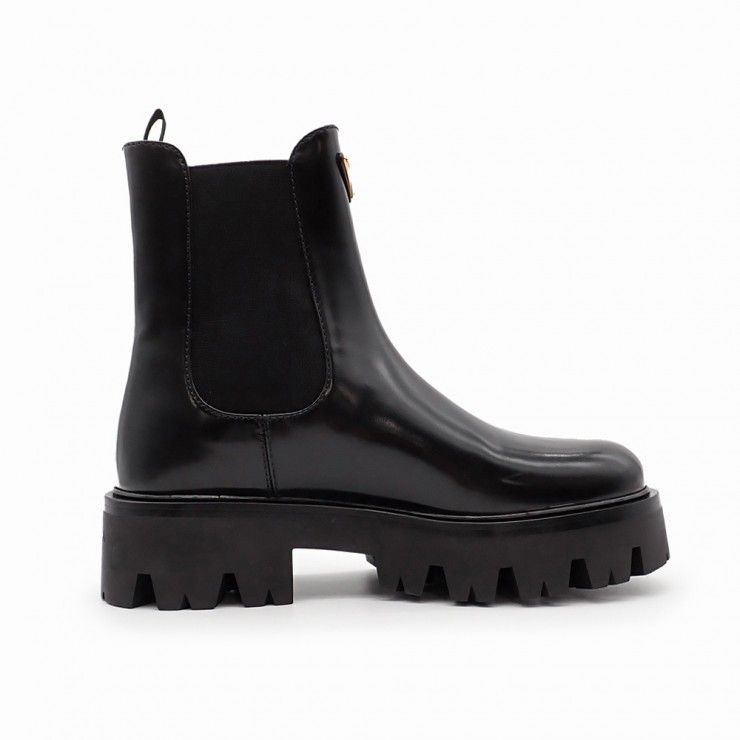 未使用品 PRADA プラダ ショートブーツ 1T186O_055_F0002_F_050 #37