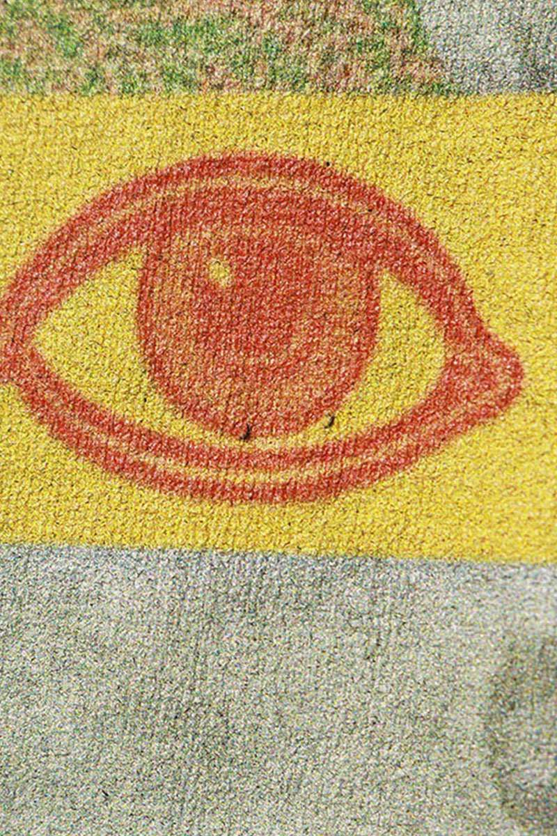 アンダーカバー UC1D4893-1 キャッスルカレッジビッグTシャツ メンズ 4