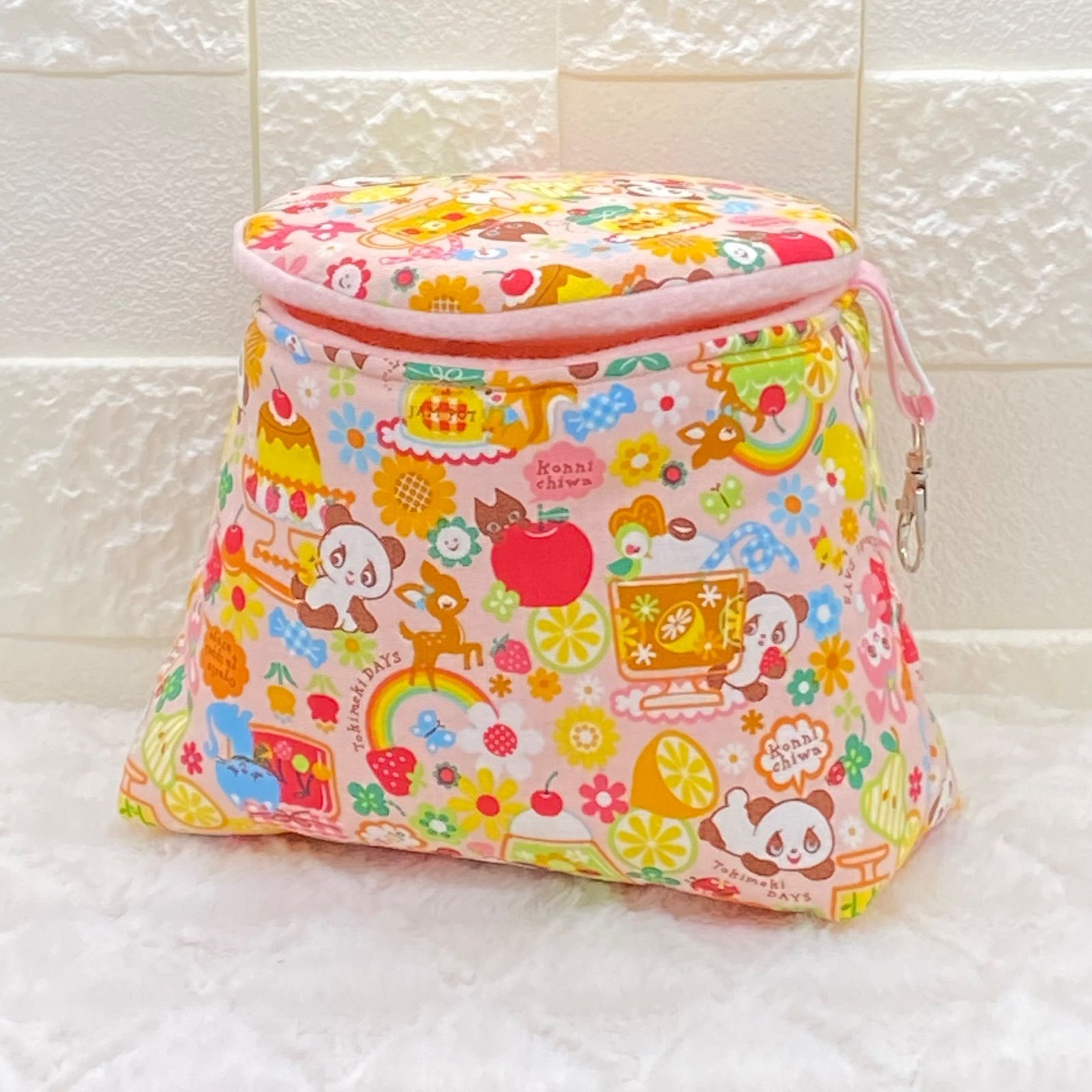 【ろん】フクロモモンガ ファミリーポーチ フクロモモンガ ポーチ ファミリーサイズ/蓋付 F0014 - メルカリ