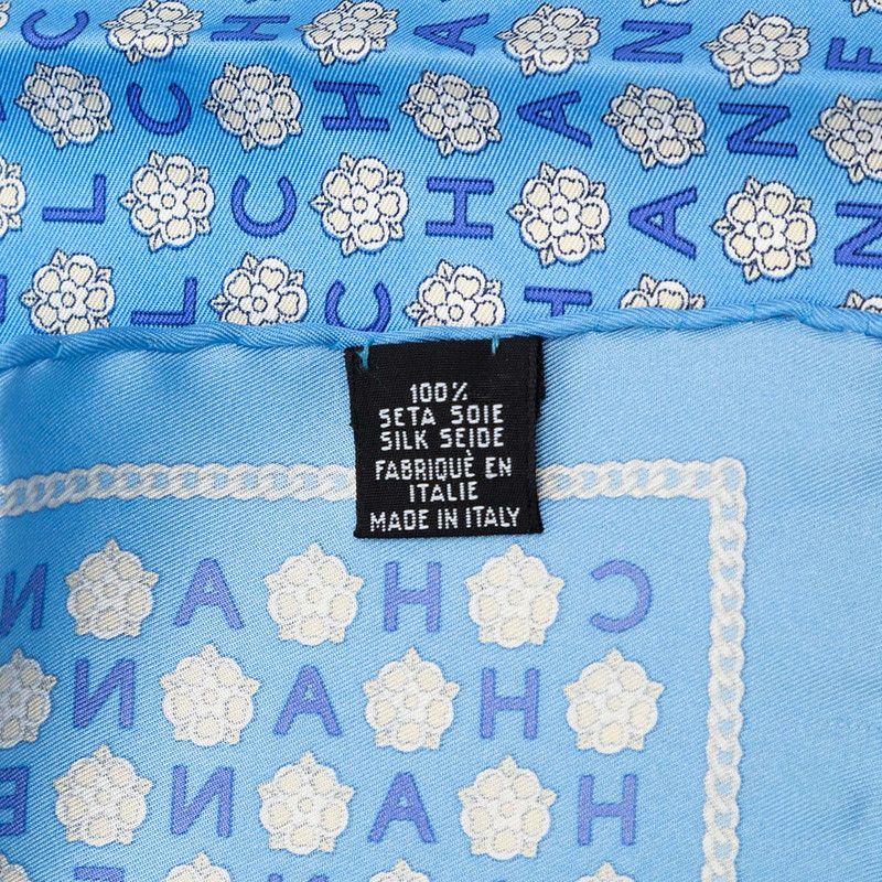 CHANEL シルク100% ハンカチ クリーム色 CHANEL シルク100% ハンカチ クリーム色