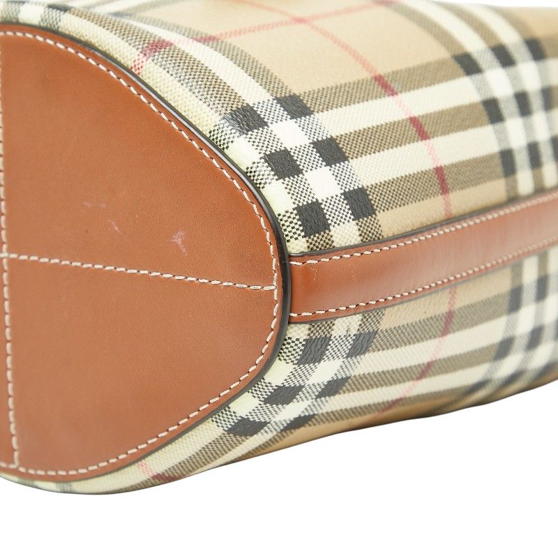 バーバリー ノバチェック TBロゴ ハンドバッグ ショルダーバッグ 2WAY