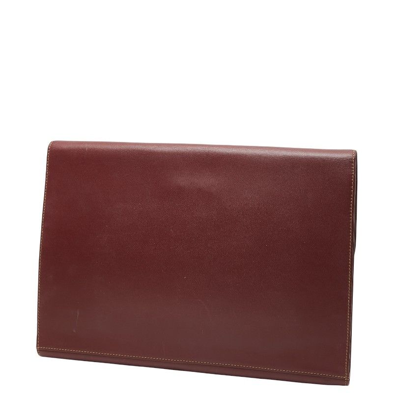 [美麗品]Cartier クラッチバッグ ワインレッド 楽天市場】CARTIER カルティエ クラッチバッグ マストライン カバン