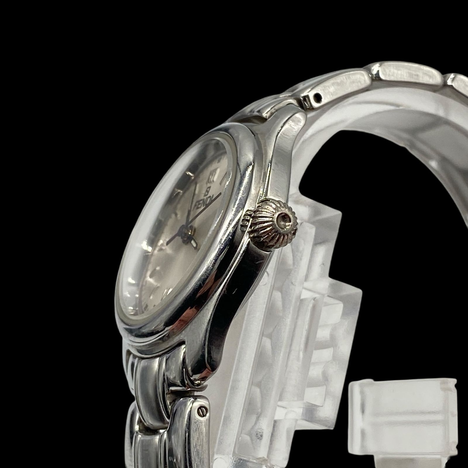 新品電池 稼働品 FENDI フェンディ 腕時計 QZ クォーツ 210L デイト 3