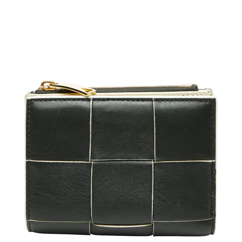 ボッテガヴェネタ マキシイントレチャート カセット ブラック ホワイト