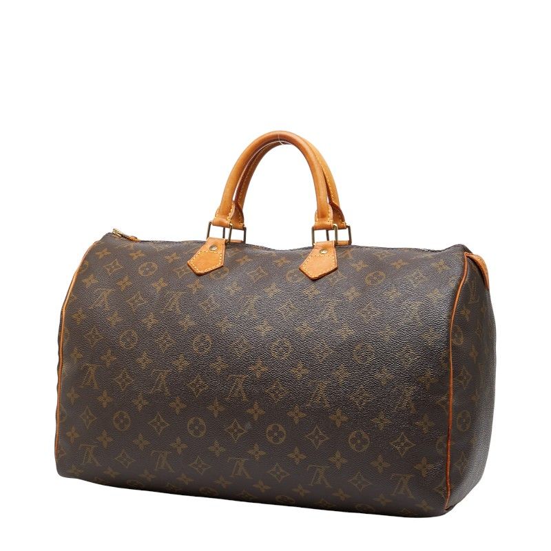 ✨良品✨ルイヴィトン ハンドバッグ スピーディ40 モノグラム ブラウン pvc ルイ ヴィトン モノグラム スピーディ40 ハンドバッグ ボストンバッグ