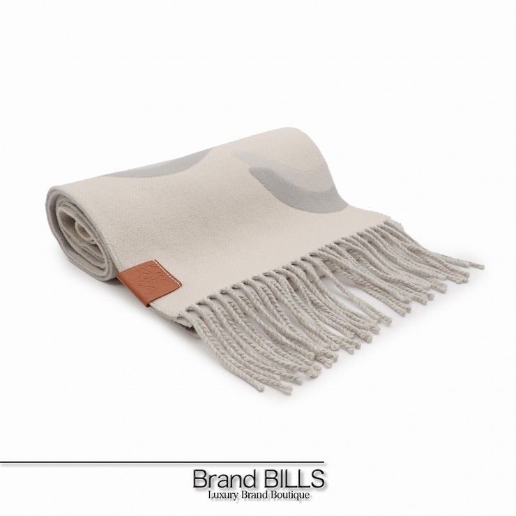 LOEWE ロエベ マフラー アナグラム カシミヤ ウール 楽天市場】LOEWE ロエベ マフラー F811SS1X01 レディース アナグラム