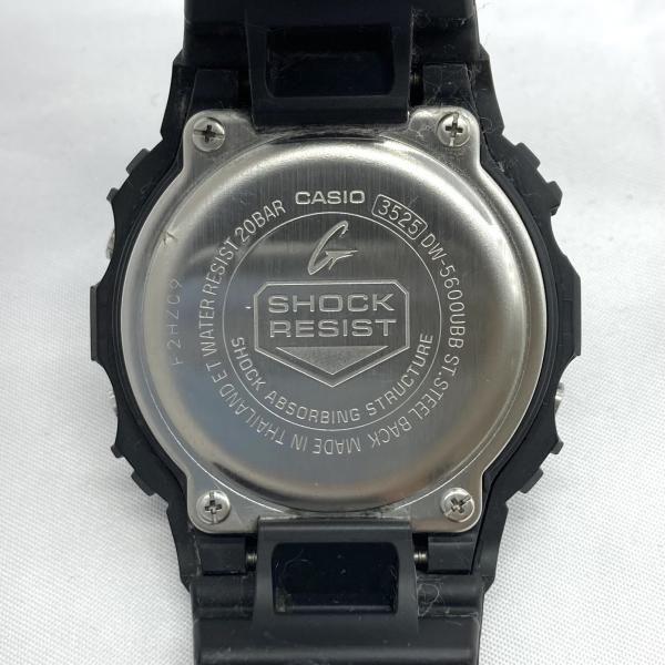 中古】G-SHOCK DW-5600UBB-1JF ジーショック ブラック 箱なし[19