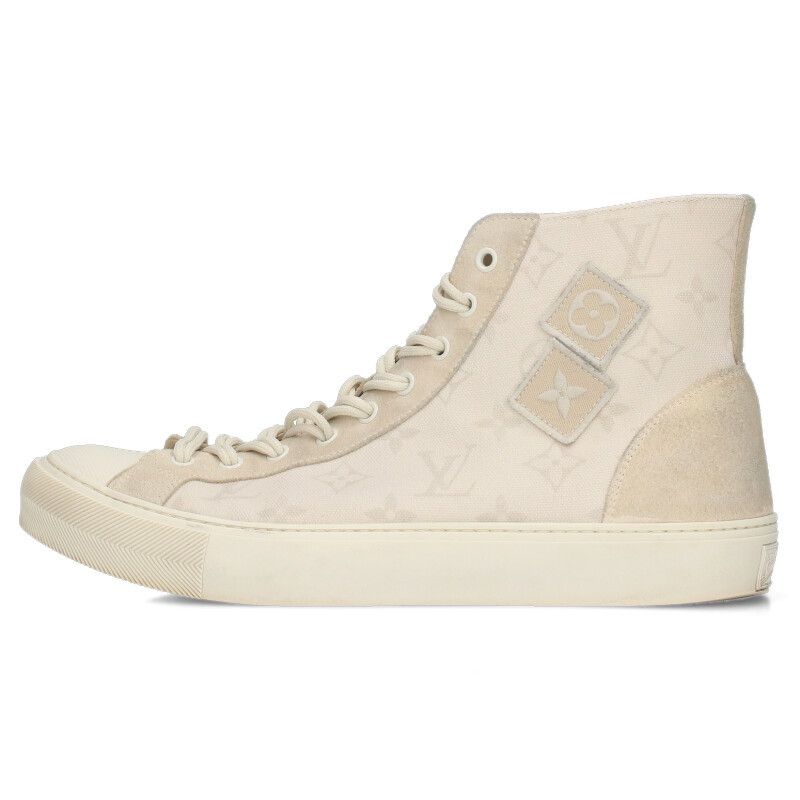 ルイヴィトン モノグラムキャンバスハイカットスニーカー メンズ 7.5