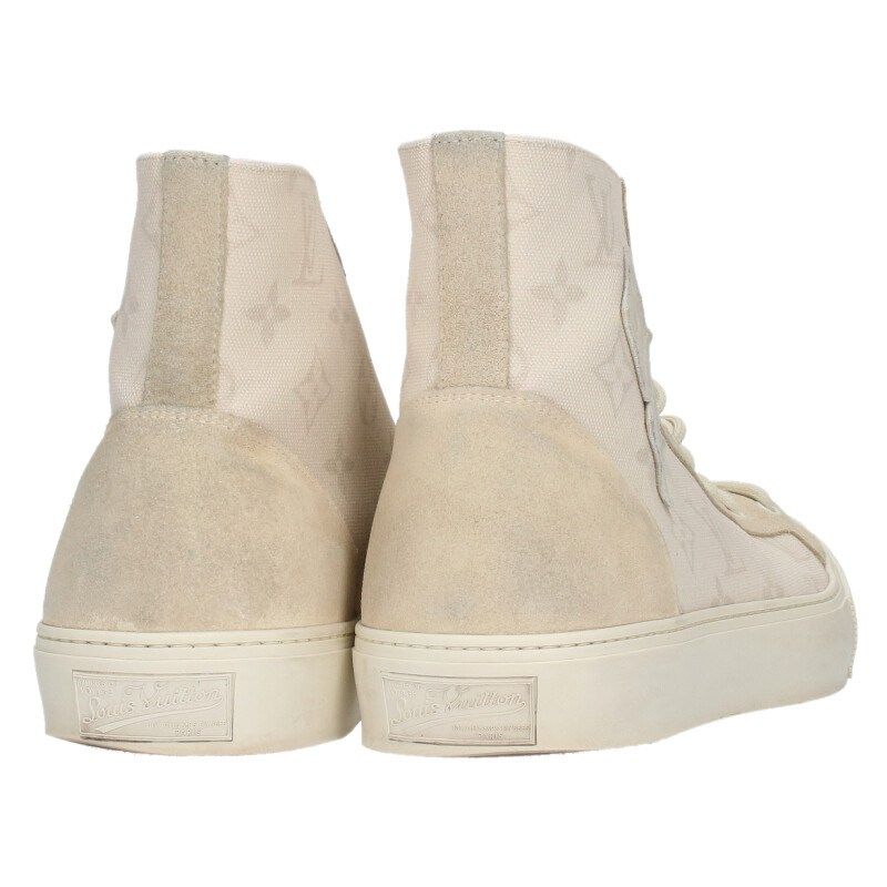 ルイヴィトン モノグラムキャンバスハイカットスニーカー メンズ 7.5