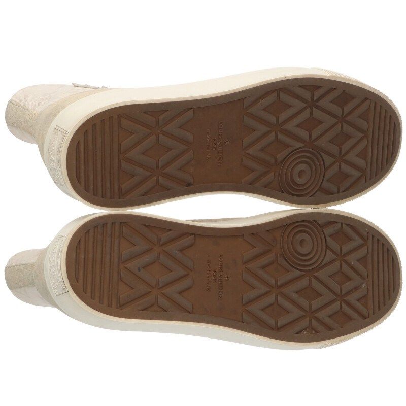 ルイヴィトン モノグラムキャンバスハイカットスニーカー メンズ 7.5