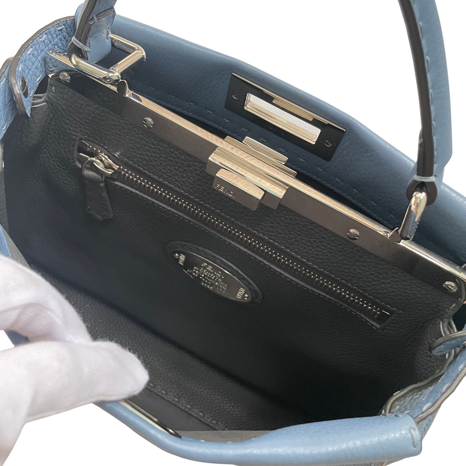 極美品】FENDI フェンディ ピーカブー ミディアム セレリア レディース