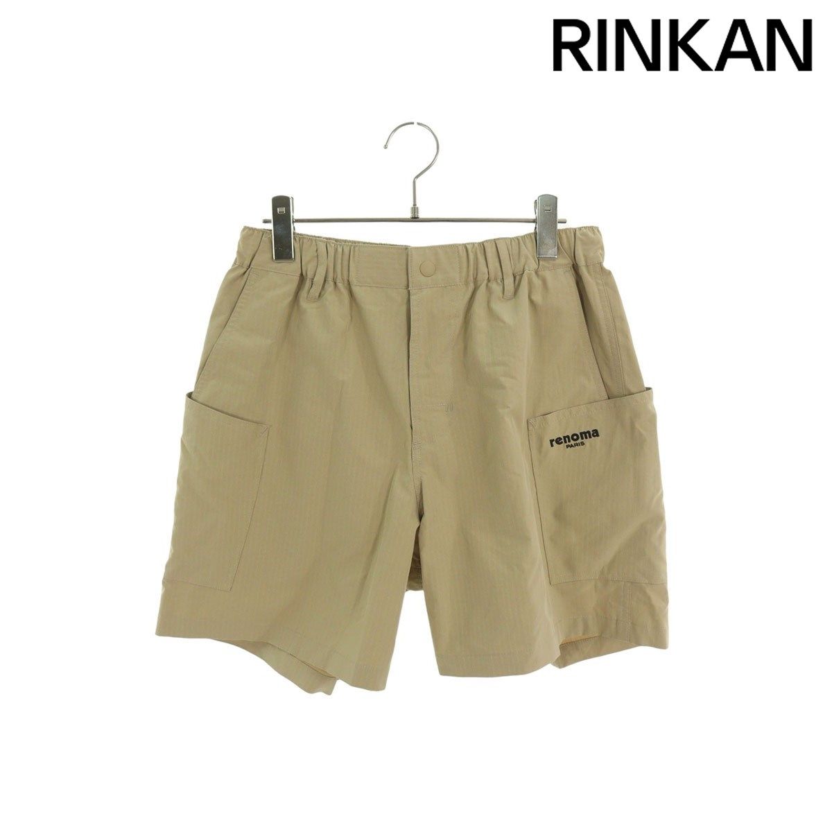 レノマ サイズ:M  STP-1-017 ロゴ刺繍ナイロンカーゴハーフパンツ 中古 BS99 レノマ STP-1-017 ロゴ刺繍ナイロンカーゴハーフパンツ メンズ M ※12