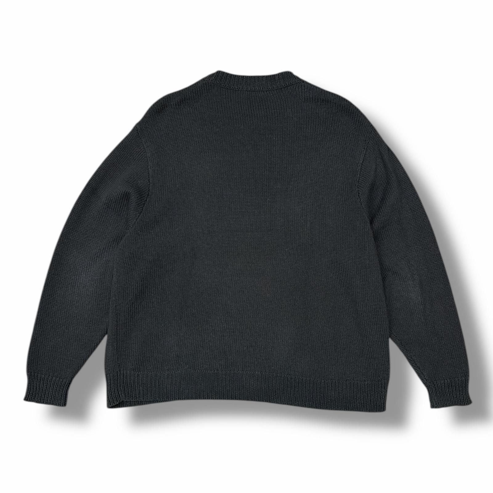 参考上代38500円 LAD MUSICIAN C/L Intarsia Lad Bear Pullover 