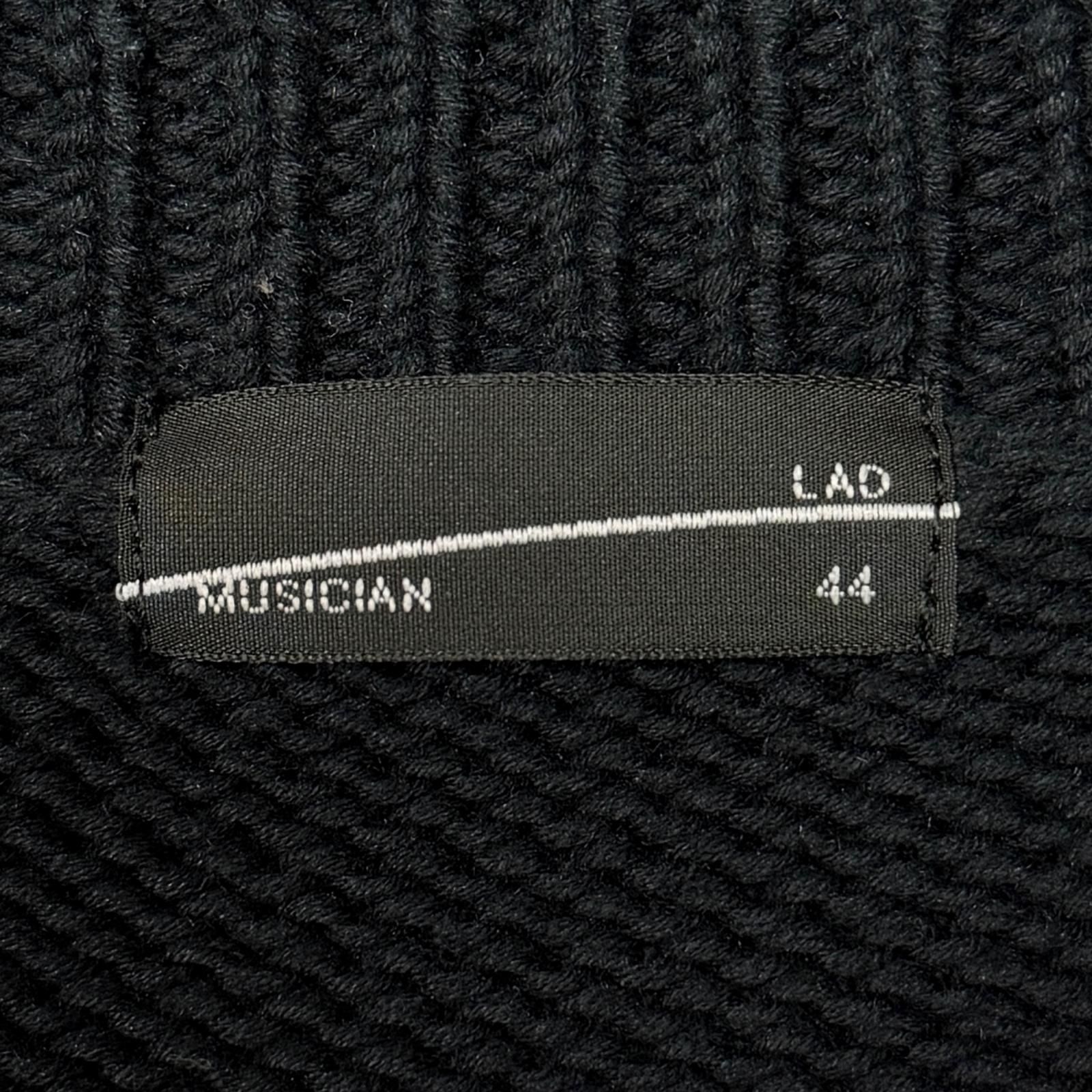 参考上代38500円 LAD MUSICIAN C/L Intarsia Lad Bear Pullover 