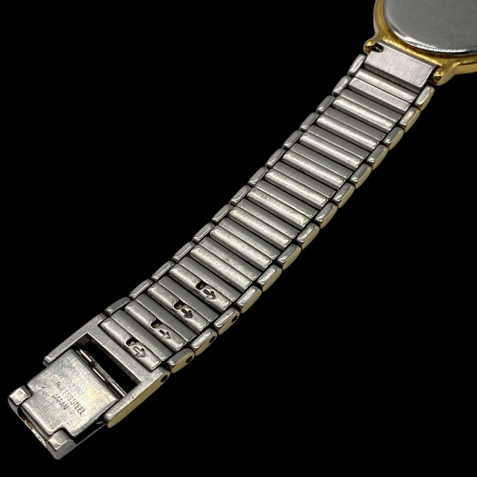 新品電池 稼働品 Yves Saint Laurent イヴサンローラン コンビ 腕時計