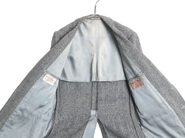 80s USA製 ハリスツイード テーラード ジャケット メンズ M 程/ 旧タグ