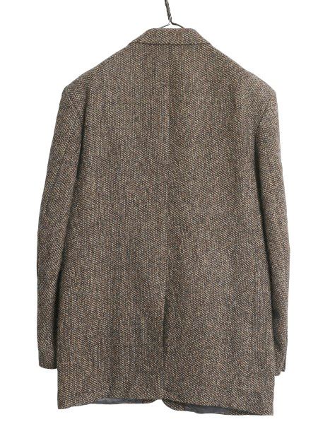 ランズエンド 90s ハリスツイード テーラードジャケット 41 USA製 ランズエンド 90s ハリスツイード テーラードジャケット 41 USA製