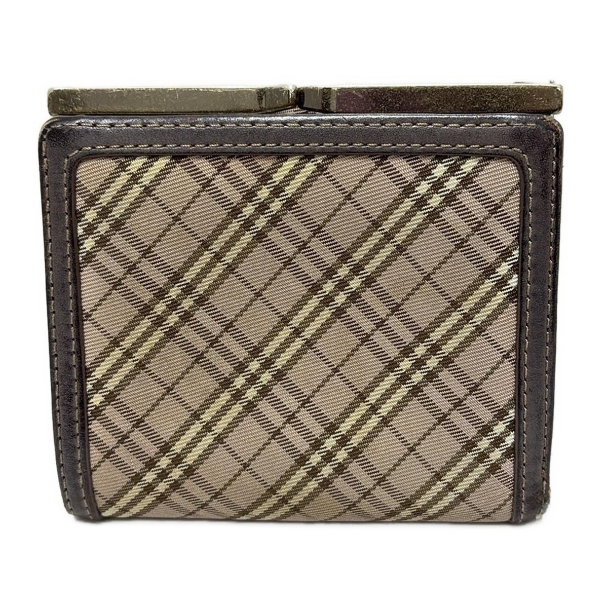 Burberry Blue Label(バーバリーブルーレーベル) 3つ折り財布 - ピンク