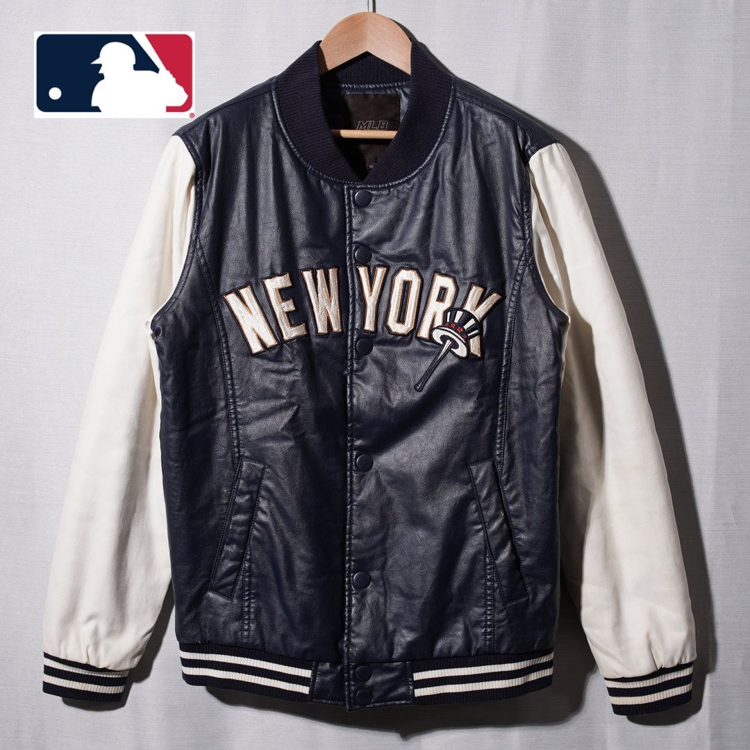 MLB New York Yankees スタジャン 中古・古着通販】MLB (エムエルビー) NEW YORK YANKEES (ニューヨーク