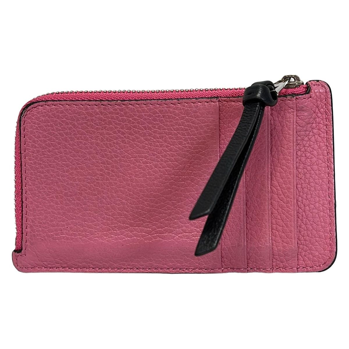 LOEWE(ロエベ) コインケース コインカードホルダー ピンク×ボルドー L