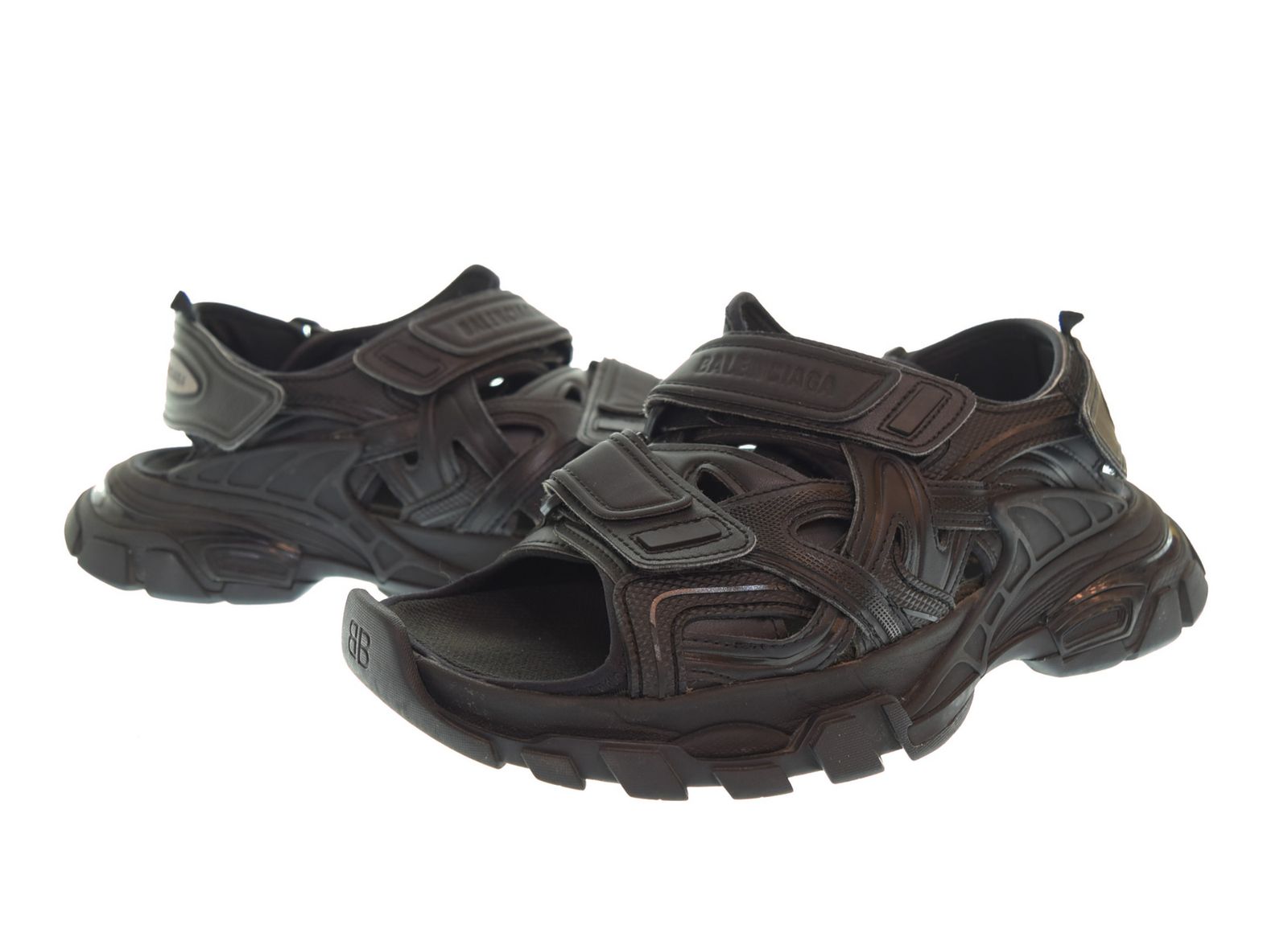 バレンシアガ BALENCIAGA Track Sandal トラックレザーサンダル 617542