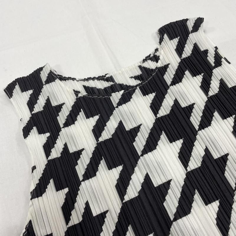 プリーツプリーズ ISSEY MIYAKE イッセイミヤケ プリーツ 千鳥格子