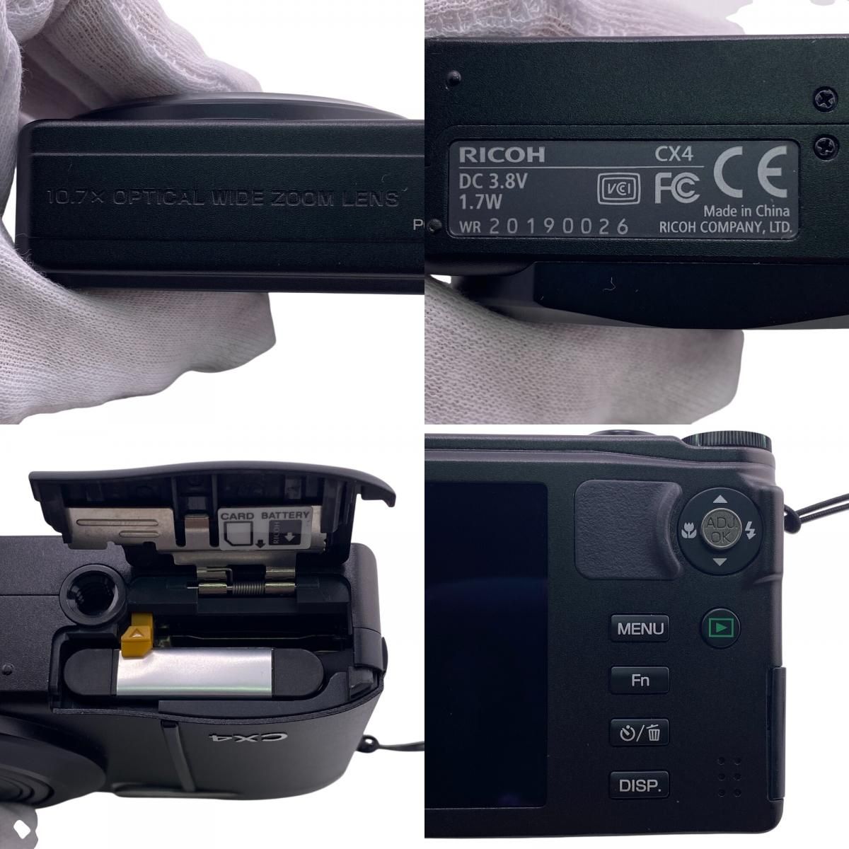 RICOH リコー CX4 F3.5?5.6 / f=4.9?52.5mm CX デジタルカメラ 