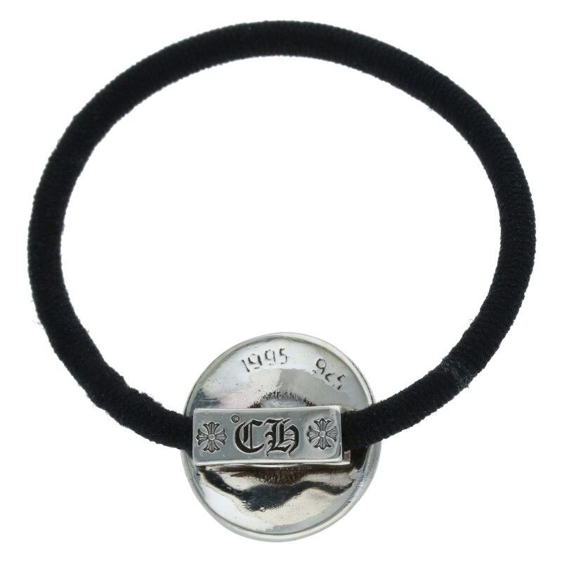 クロムハーツ HAIRBAND/クロスボールボタンヘアゴム シルバーコンチョ