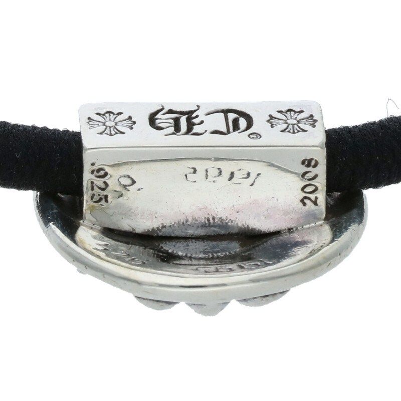 クロムハーツ　クロスボールボタンヘアゴム　　コンチョ　シルバー Chrome Hearts - クロムハーツ HAIRBAND/クロスボールボタンヘアゴム