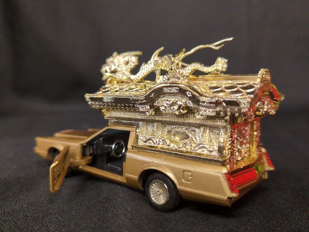 ヨネザワのミニカー　リンカーンコンチネンタルカスタムスペシャル ヨネザワ玩具 1/40ダイヤペット リンカーンコンチネンタルカスタム
