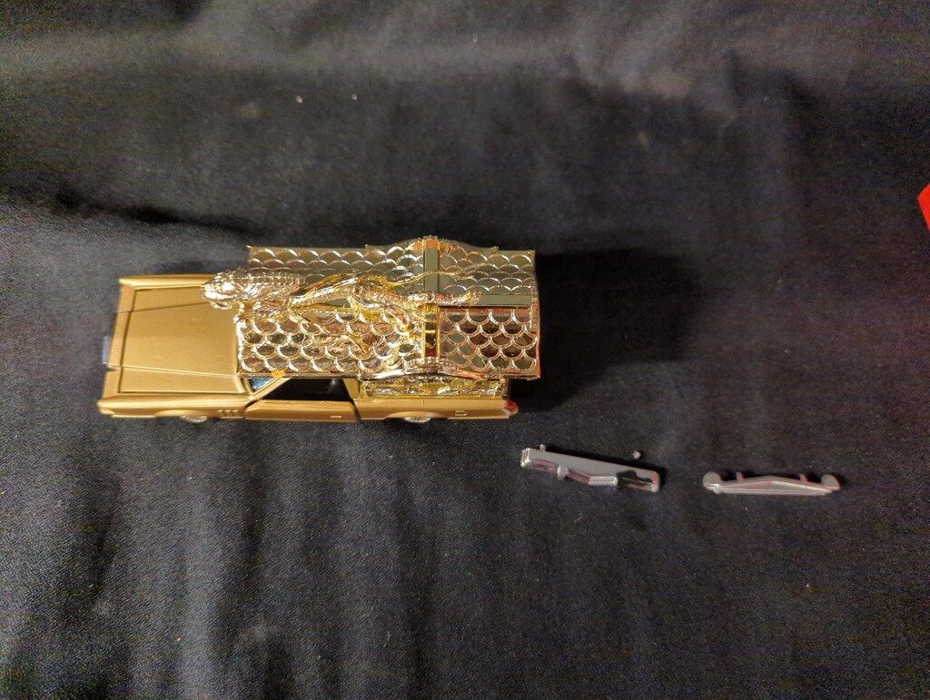 ヨネザワのミニカー　リンカーンコンチネンタルカスタムスペシャル ヨネザワ玩具 1/40ダイヤペット リンカーンコンチネンタルカスタム