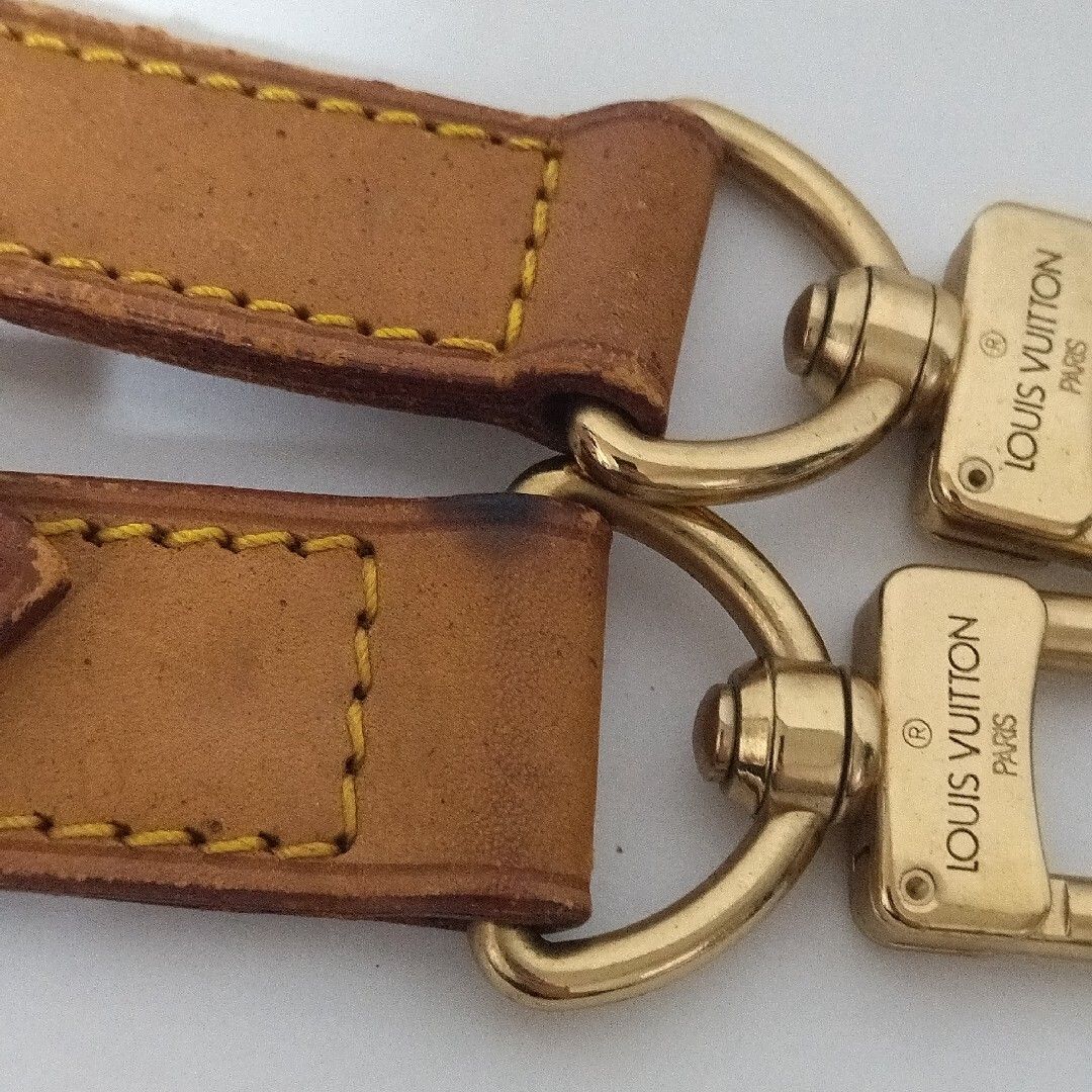 ルイヴィトン ショルダーストラップ ヌメ革 レザー ボストン用 - メルカリ