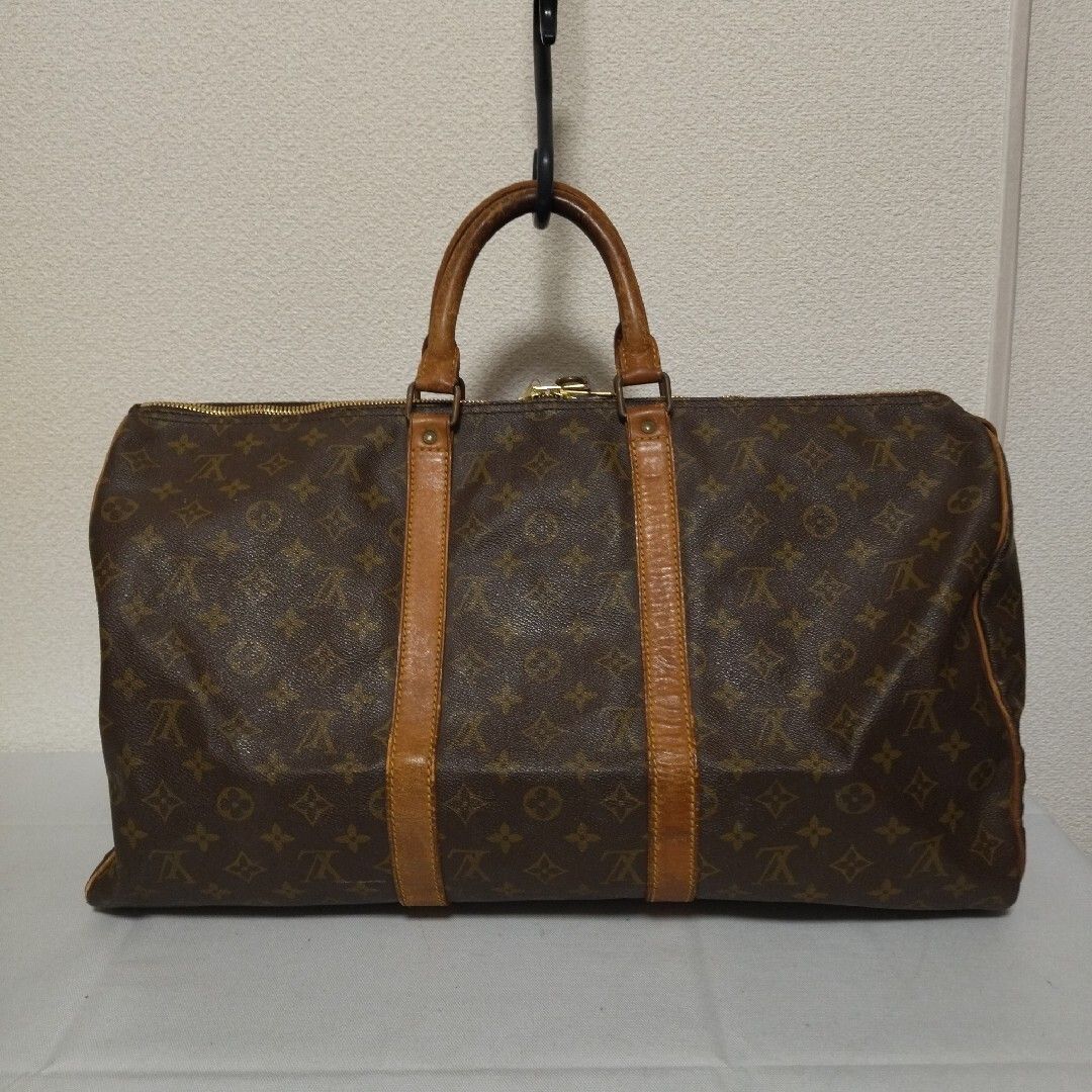 ルイヴィトン キーポル50 モノグラム ボストンバッグ 旅行 M41426