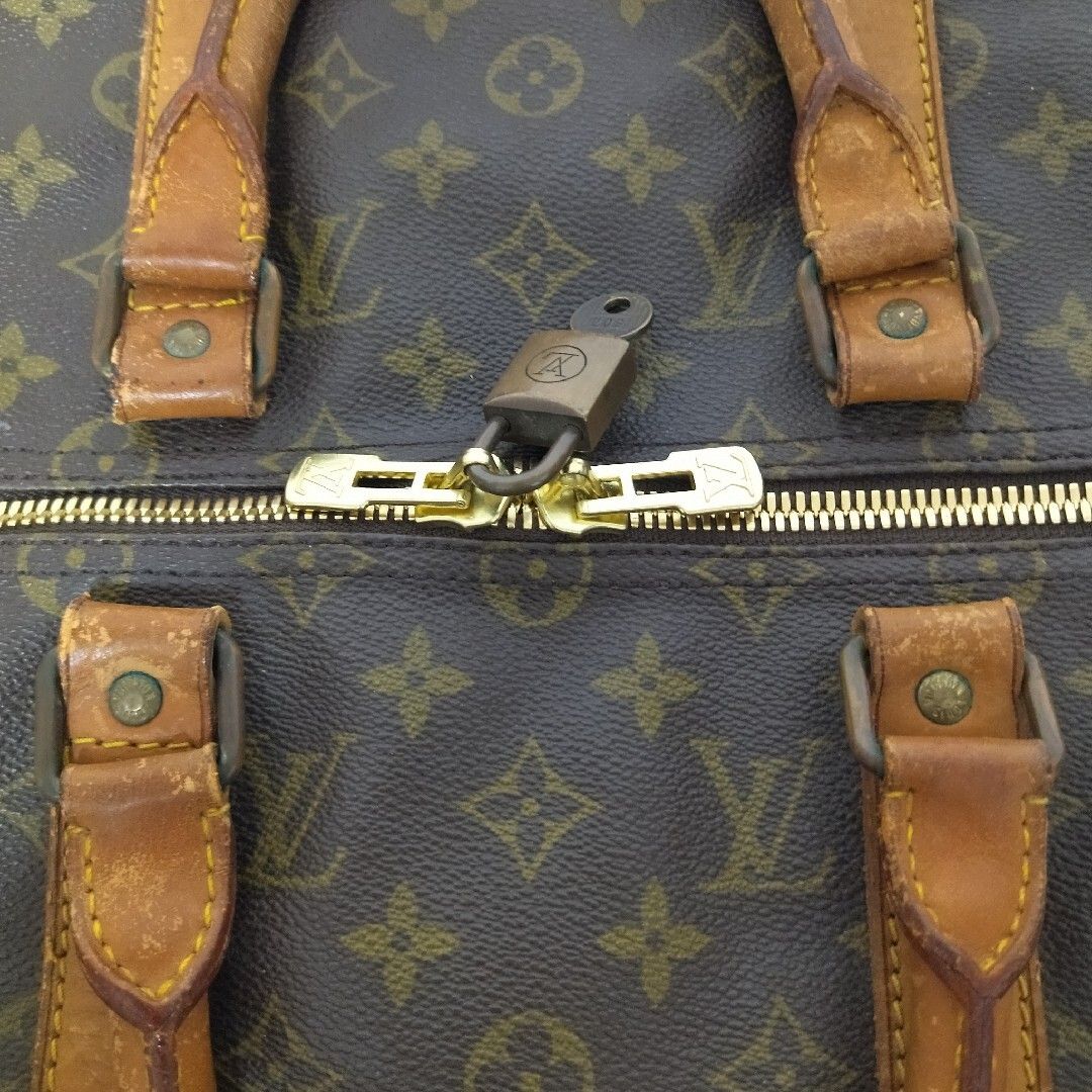 ルイヴィトン キーポル50 モノグラム　カデナ　M41426　旅行 ルイヴィトン キーポル50 モノグラム ボストンバッグ 旅行 M41426