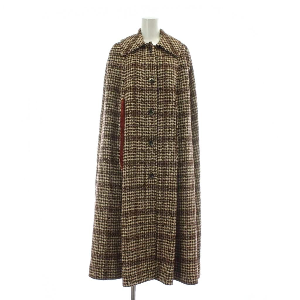 美品　PENDLETON ケープ ポンチョ ウール100% ペンドルトン PENDLETON ケープコート ポンチョ マント アウター