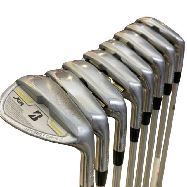 中古】 ブリヂストン BRIDGESTONE JGR HYBRID FORGED 9S アイアン