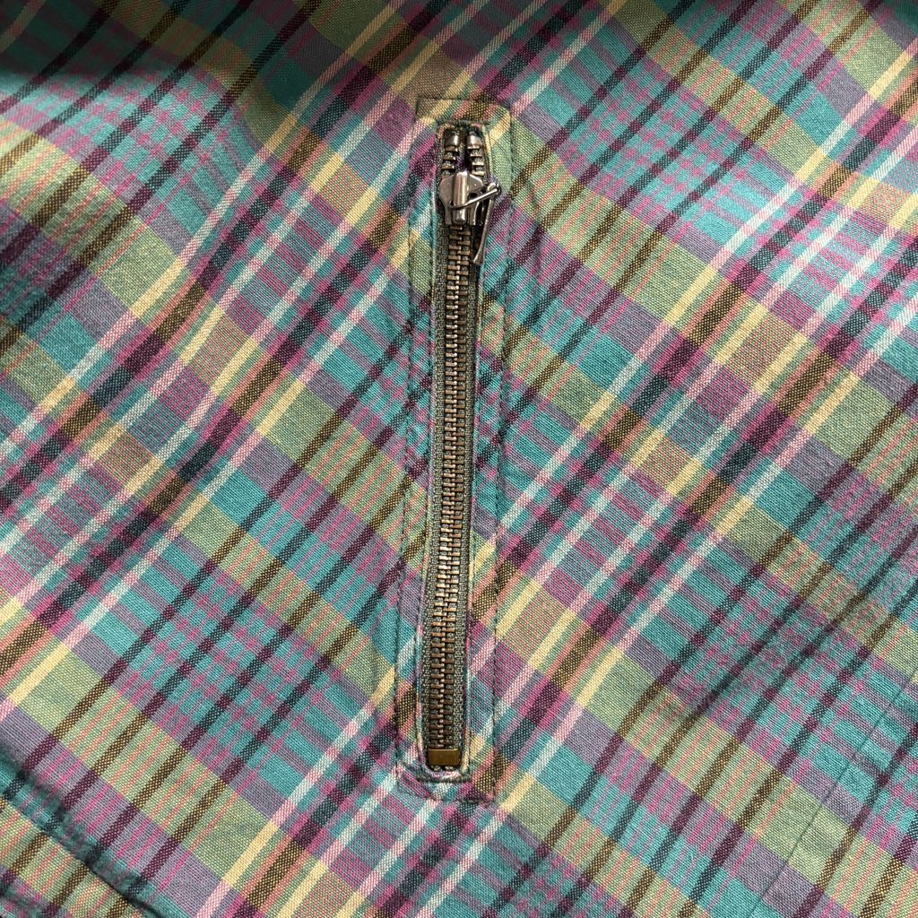 【古着】　Eddie bauer コットンアノラック　チェック柄 90s Eddie Bauer Plaid Cotton Anorak | WAGENTYPEII