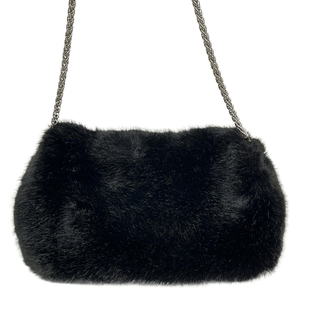 FURLA(フルラ) ショルダーバッグ美品 メトロポリス 黒 ラインストーン 
