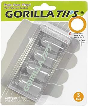 Gorilla Tips Small Clear ゴリラチップス 指先が痛くない クリアカラー Sサイズ