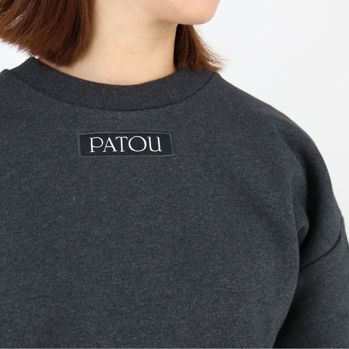 □PATOU パトゥ ロゴスウェット JE2009995 PATOU LABEL SWEATSHIRT