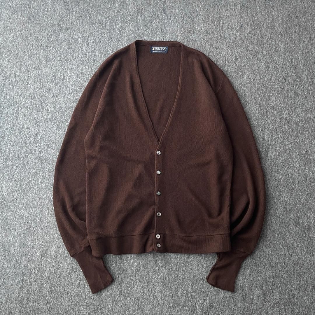USA製 80s PURITAN アクリルカーディガン ヴィンテージ XL - メルカリ