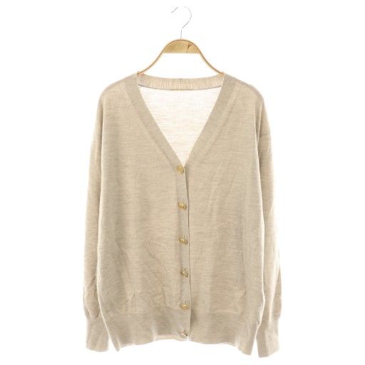 2023AW✨ドゥーズィエムクラス　refind ニットカーディガン　ナチュラル ドゥーズィエムクラス DEUXIEME CLASSE 23AW refind ニット